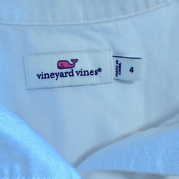 VINEYARD VINES | Women’s Classic Oxford Button Down | size 4 - Picture 6 of 10